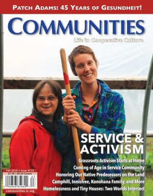 Communities magazine Fall 2016 #172 Service & Activism