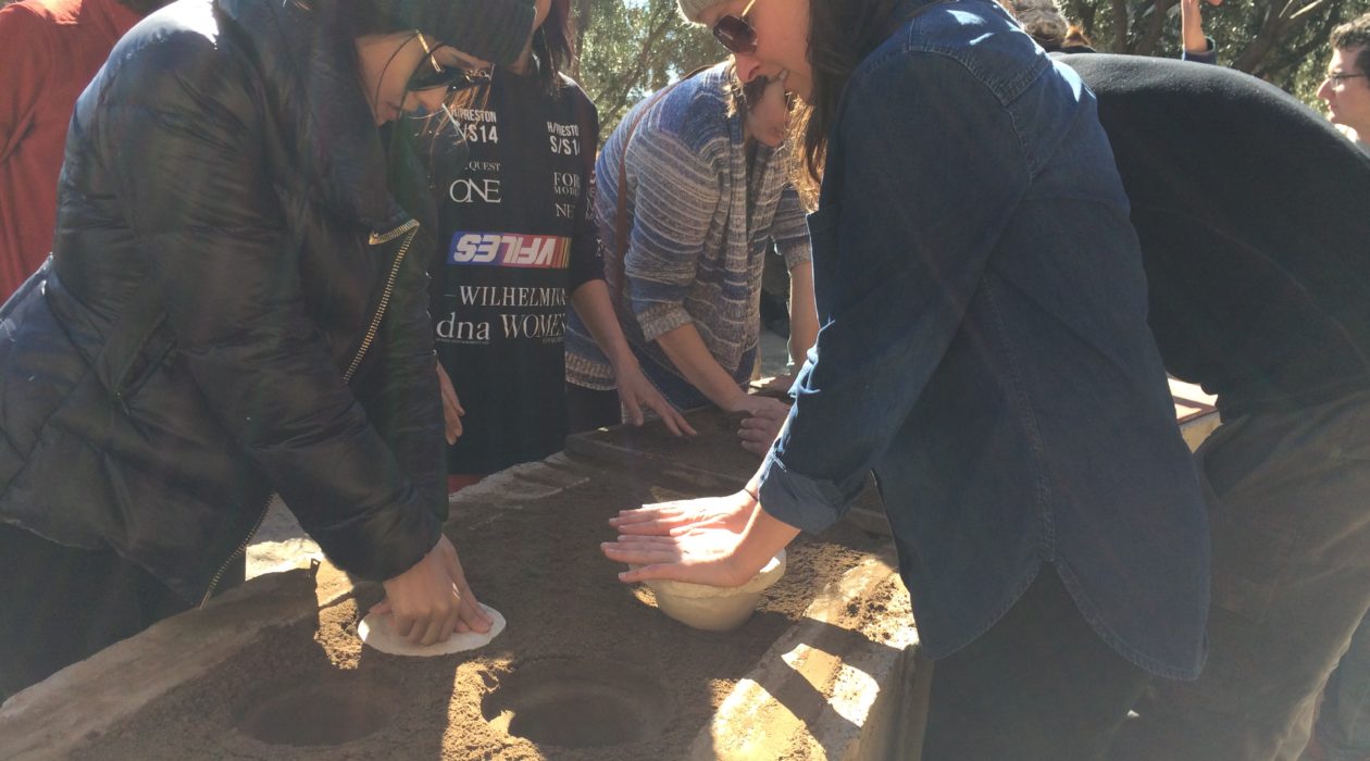 Arcosanti event pottery