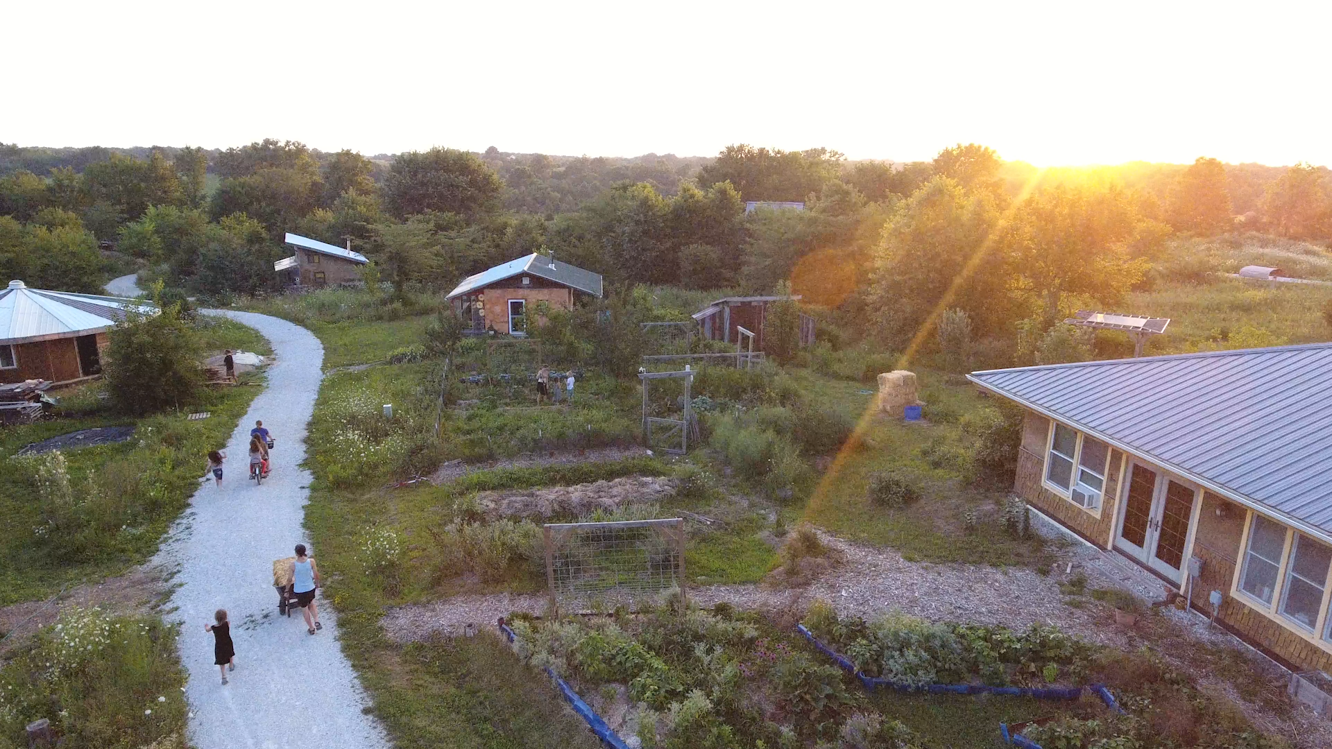 Dancing Rabbit Ecovillage land & buildings